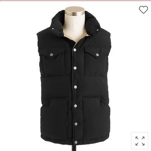 JCrew men’s puffer vest